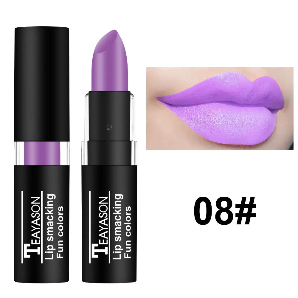 Labiales nude mate de larga duración y sin transferencia