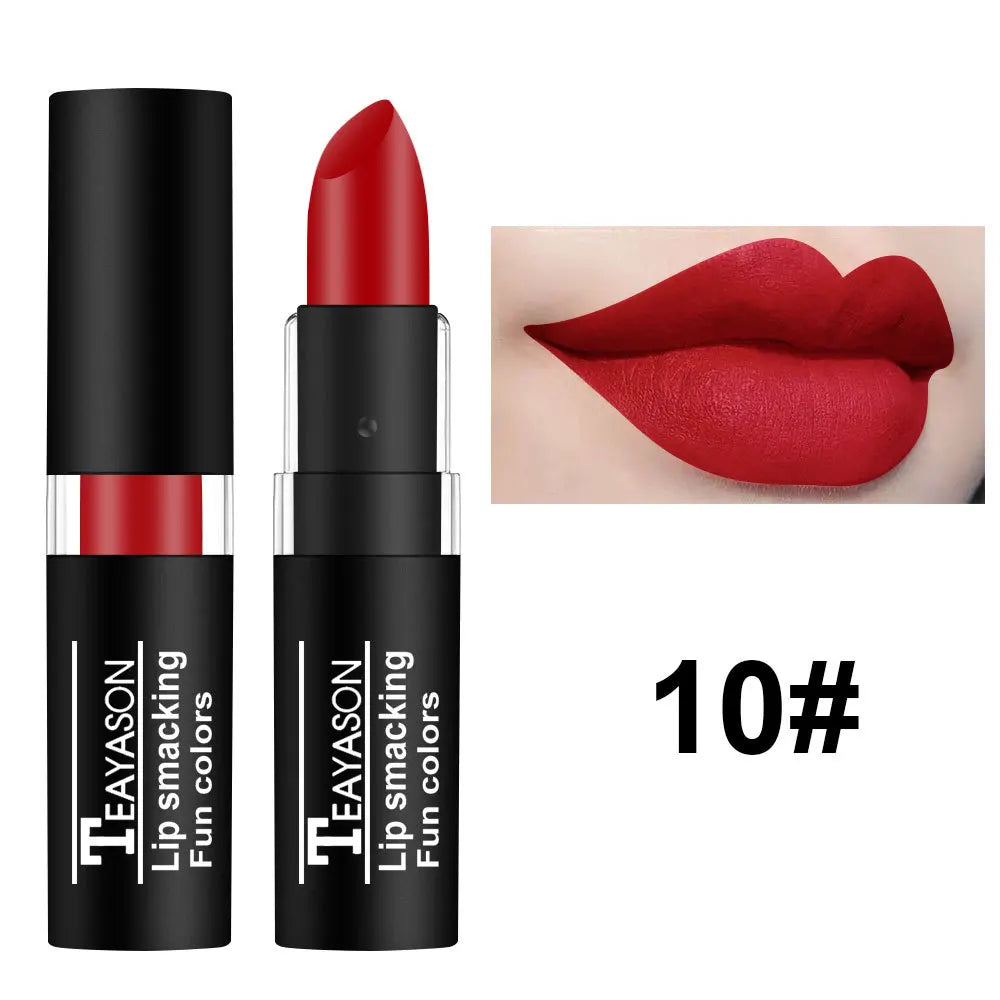 Labiales nude mate de larga duración y sin transferencia