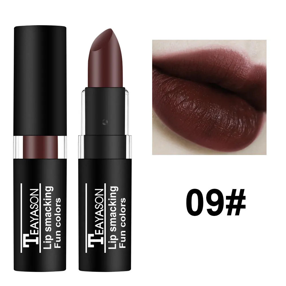 Labiales nude mate de larga duración y sin transferencia